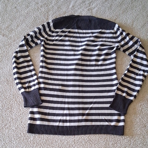 G Star Raw Navy and White Striped Women's Cardigan - Picture 8 of 10